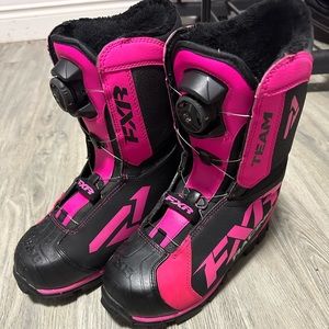 FXR Team Ladies Snowmobile Boot Size 7